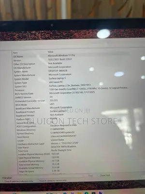 Laptop Microsoft Surface Laptop 5 16GB Intel Core i7 SSD 512GB