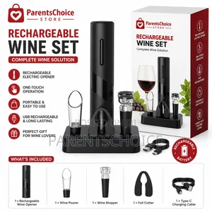 Rechargeable Wine Opener Set