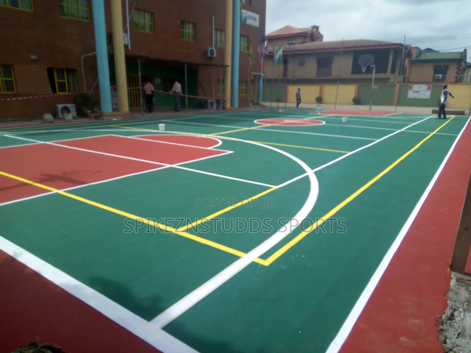 Basketball Court Construction