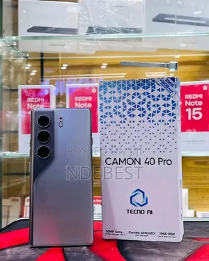 New Tecno Camon 40 Pro 5G 256 GB Gray