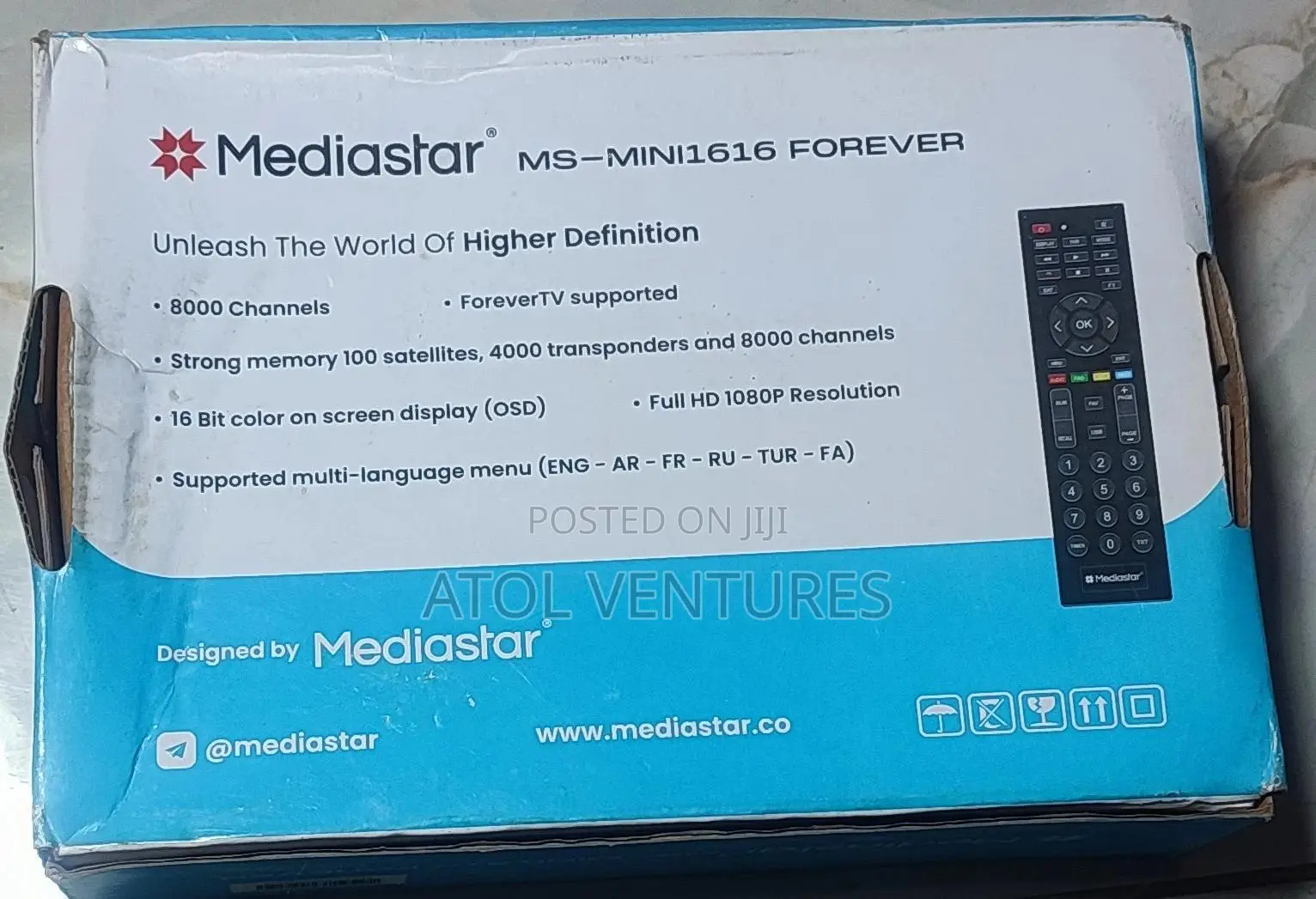 Mediastar Satellite Decoder