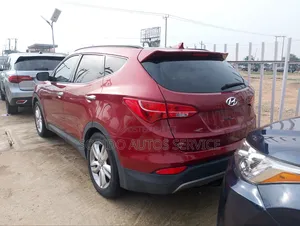 Hyundai Santa Fe 2013 Red
