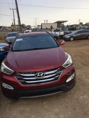 Hyundai Santa Fe 2013 Red