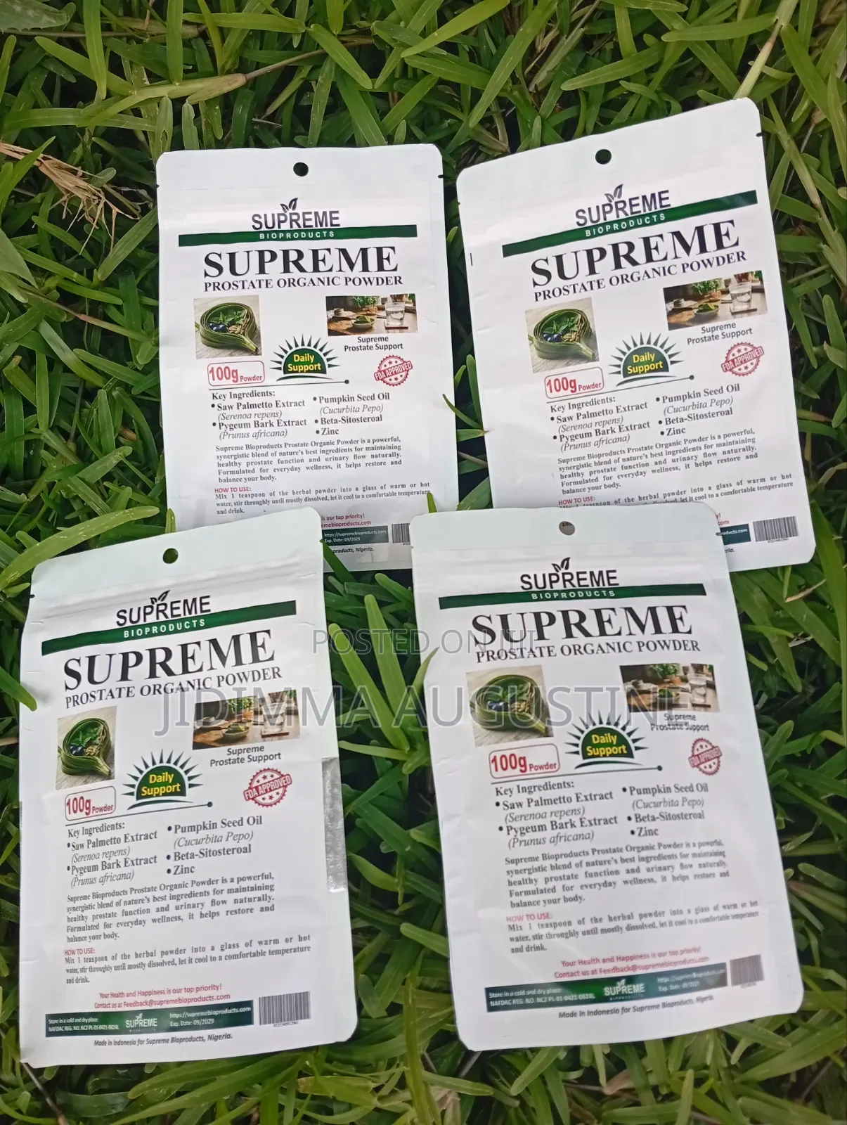 Supreme Prostate Organic Powder