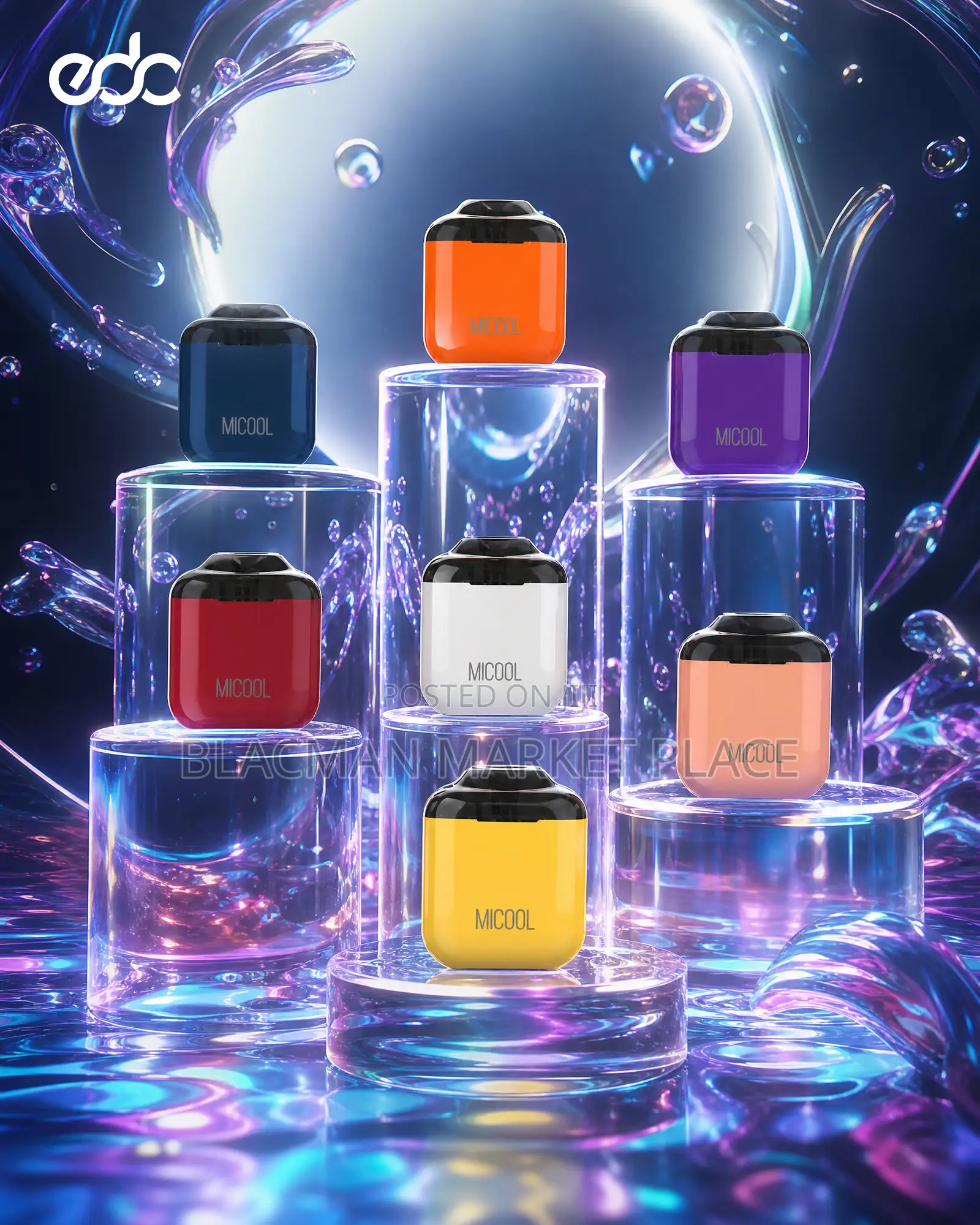 Micool Vape Kit Refillable Pod Vape Kit 5ml Mesh Coil