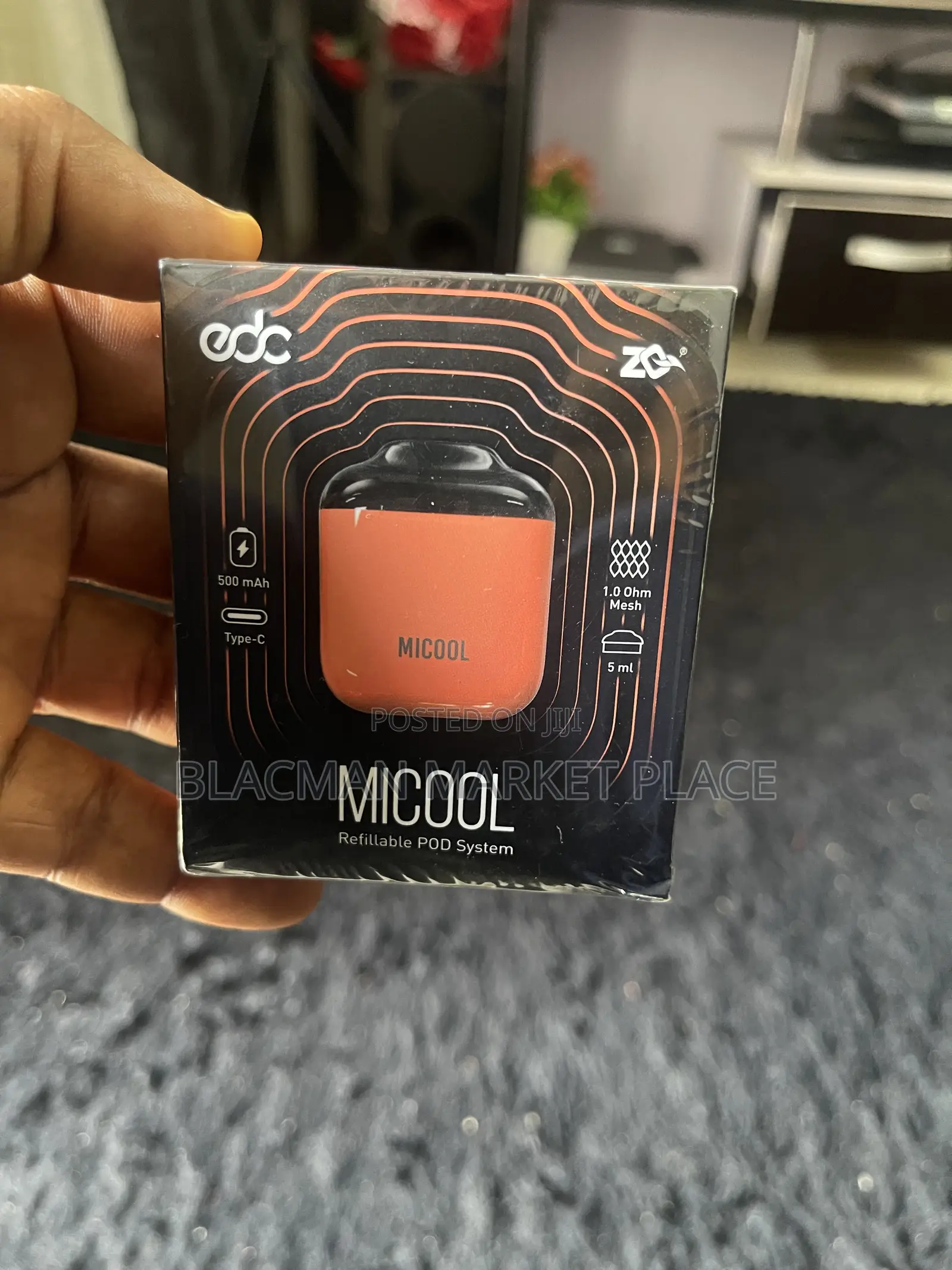 Micool Vape Kit Refillable Pod Vape Kit 5ml Mesh Coil