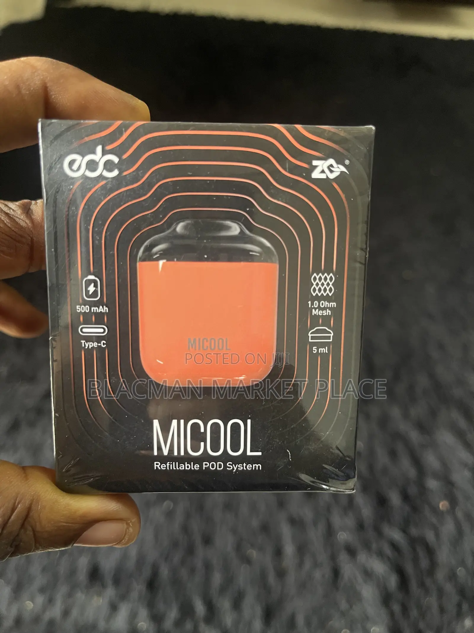 Micool Vape Kit Refillable Pod Vape Kit 5ml Mesh Coil