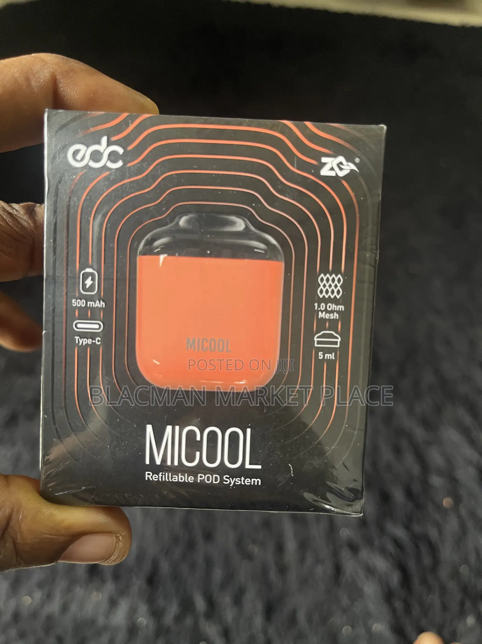 Micool Vape Kit Refillable Pod Vape Kit 5ml Mesh Coil