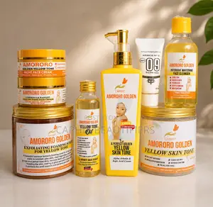 Amororo Golden Yellow Tone Full Body Set