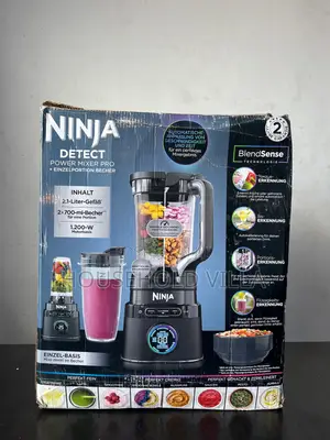 Ninja 2-in-1 Detect Power Blender Pro Single Serve, 1200w Blender