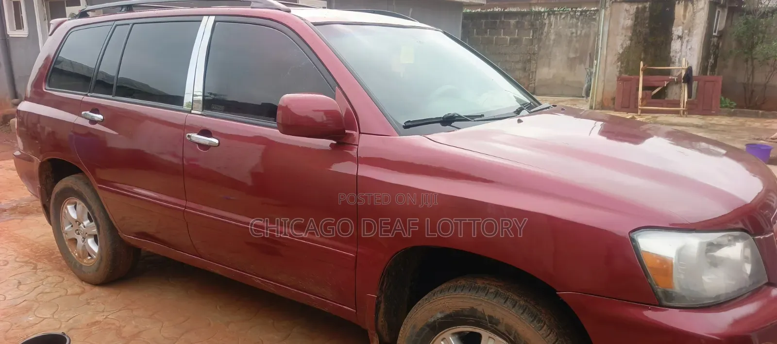 Toyota Highlander 2002 Red