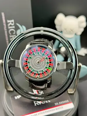 Rick Leather Spinning Wristwatch