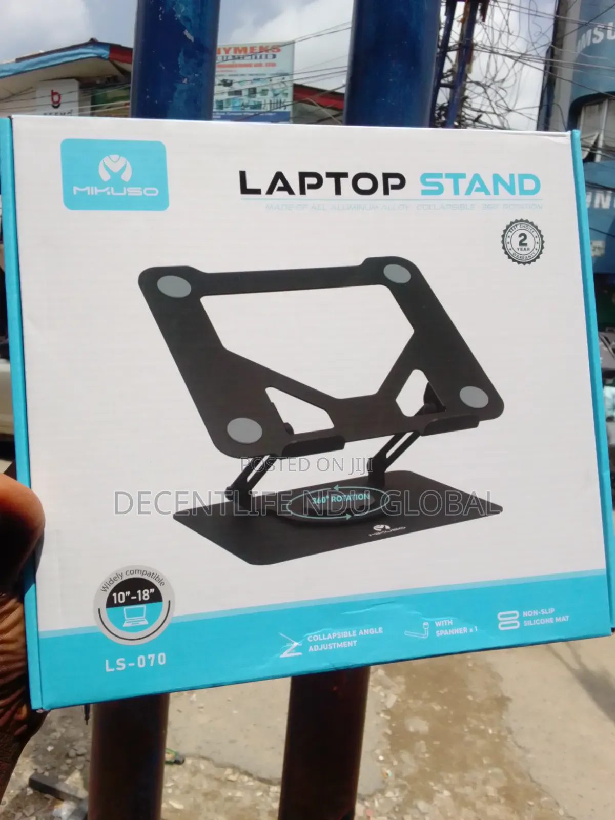 Laptop Stand Rotating 3600 Mikuso