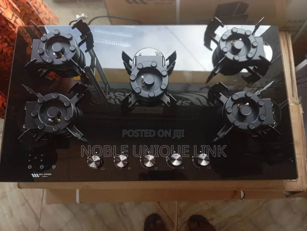 5 Gas Burner Hob