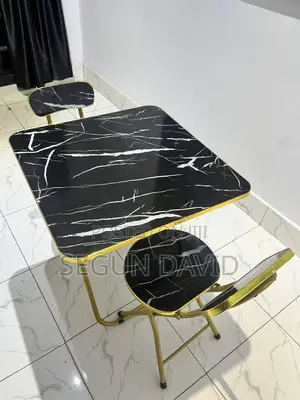 Generic Foldable 1 Table and 2 Chairs