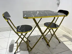 Generic Foldable 1 Table and 2 Chairs