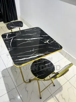 Generic Foldable 1 Table and 2 Chairs