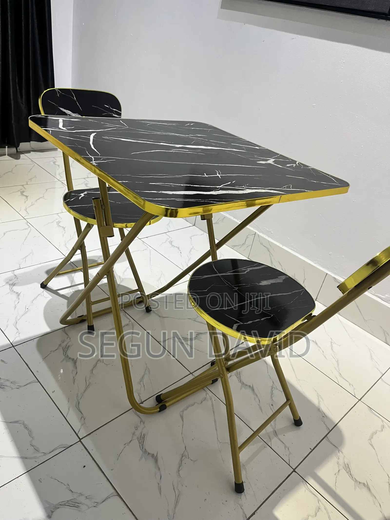 Generic Foldable 1 Table and 2 Chairs
