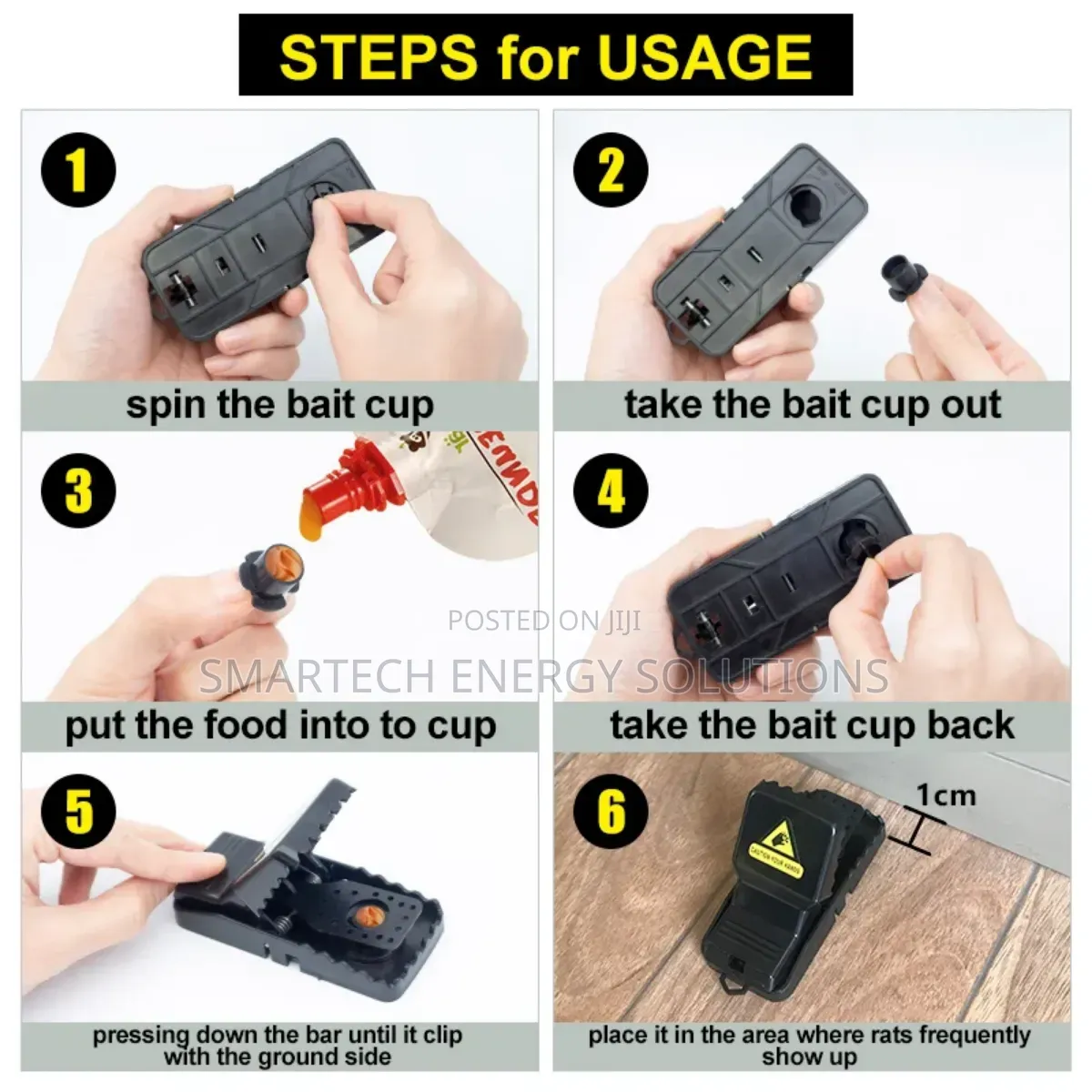 Rat Trap Rodent Control Catcher Mouse Killer Rat Snaptrap