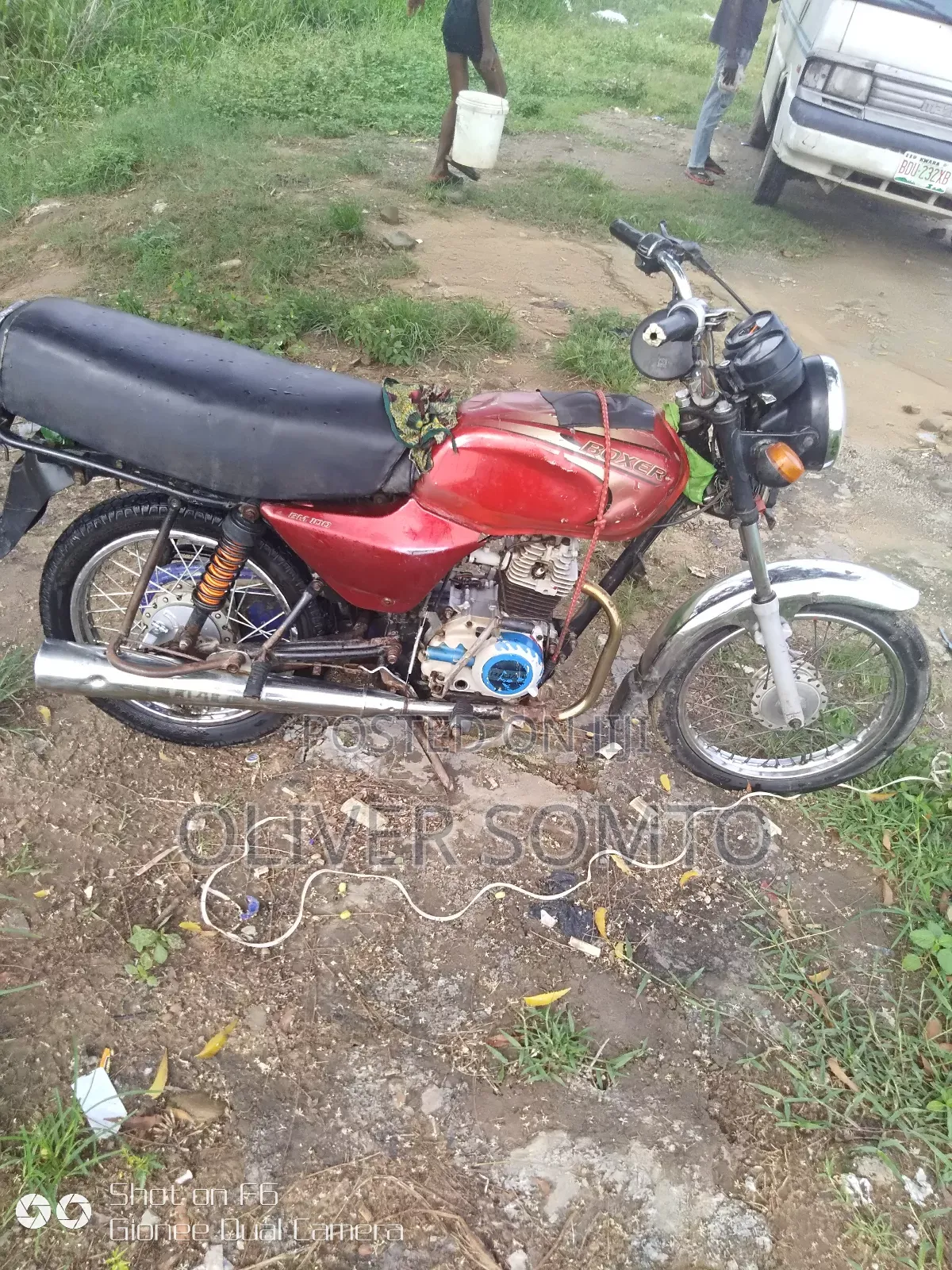 Bajaj Boxer 100 2024 Red