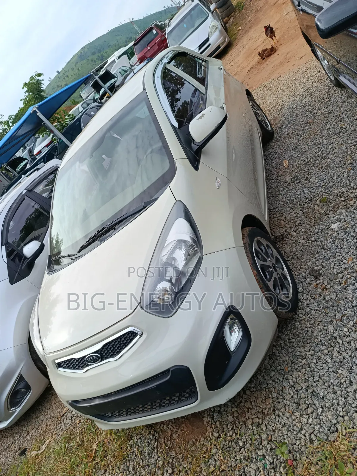 Kia Morning 2015 Off white