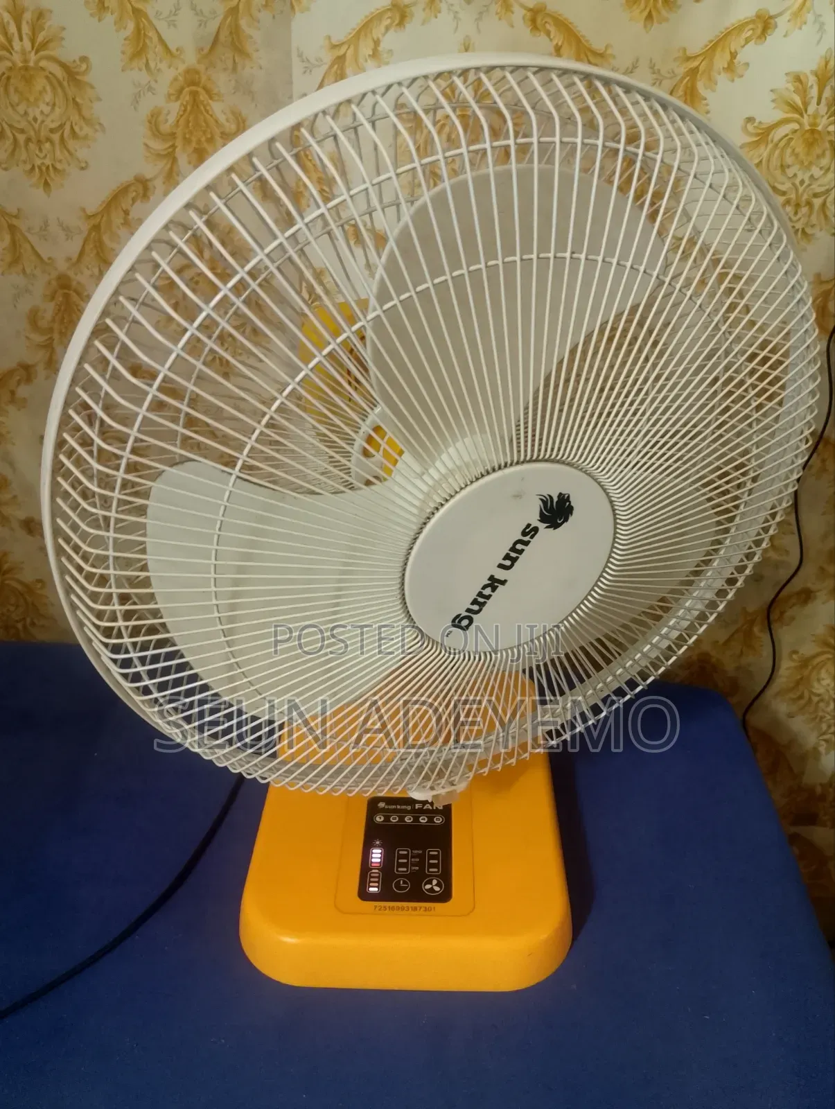 Sunking Solar Table Fan