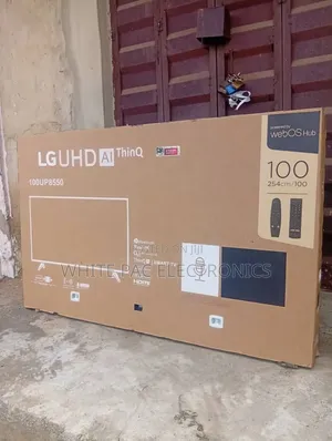 Lg 100"Inch Ai Thinq Webos Smart Flameless Tv Magic Remote >2 Yrs