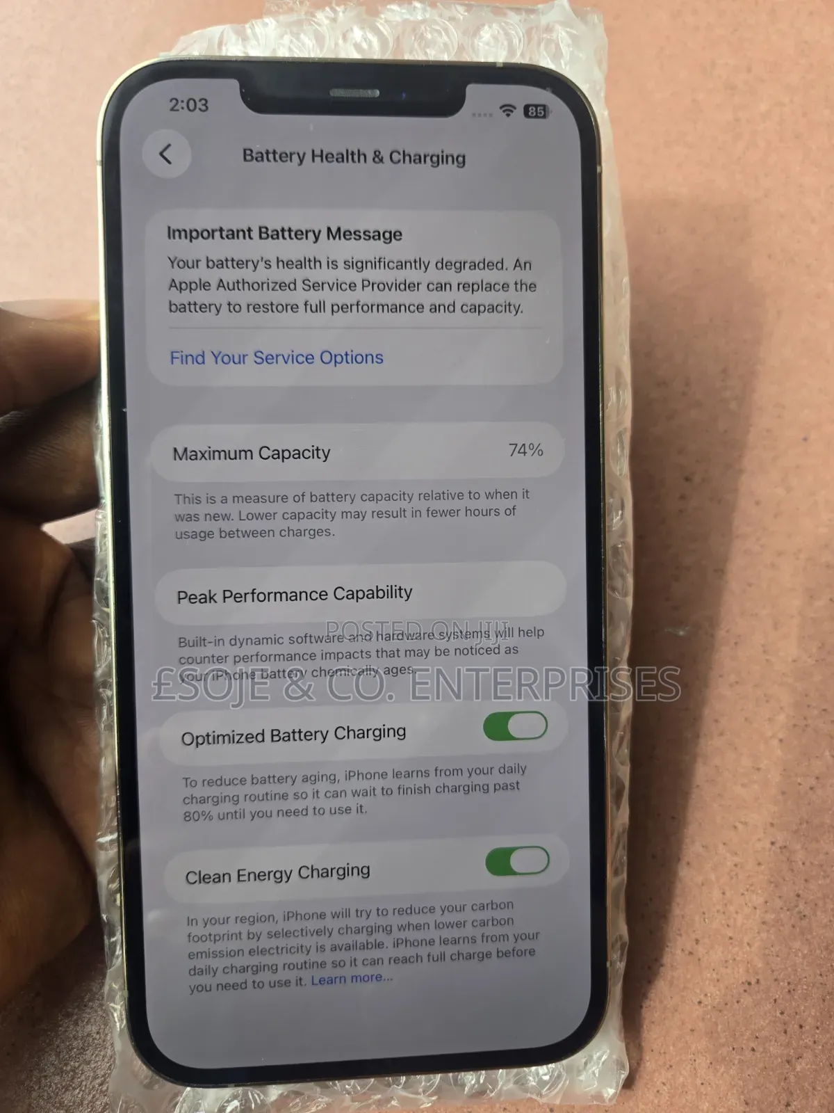 Apple iPhone 12 Pro Max 128 GB Gold