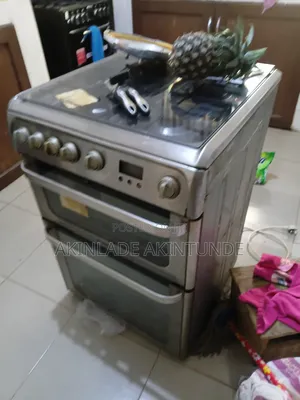 Uk Used Hotpoint Standing Gas Cooker With Oven and Grill