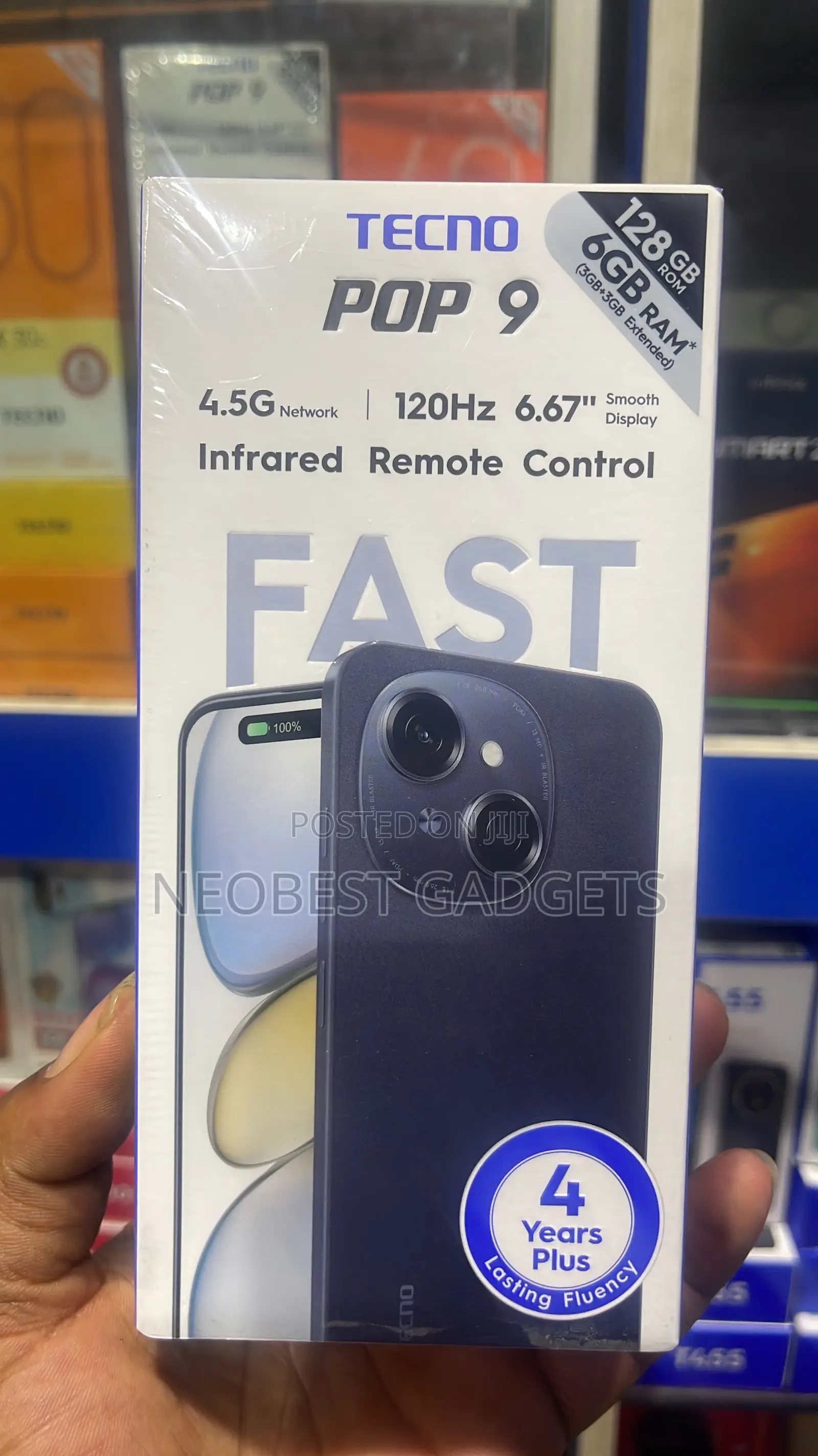 New Tecno Pop 9 128 GB