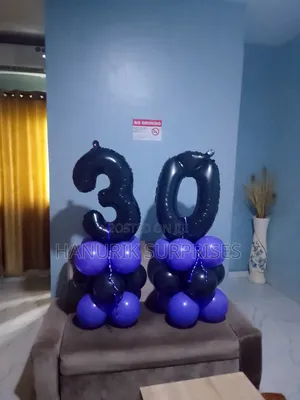 Indoor Birthday Room Decoration