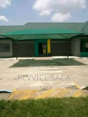 Carport With Green Net