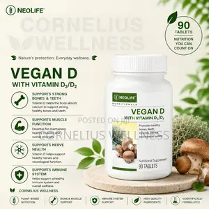 Vegan D – Plant-Based Vitamin D Wellness Supplement