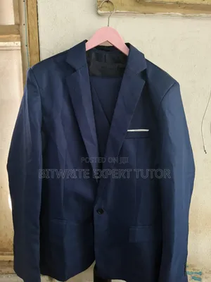 Men's Navy Blue Suit