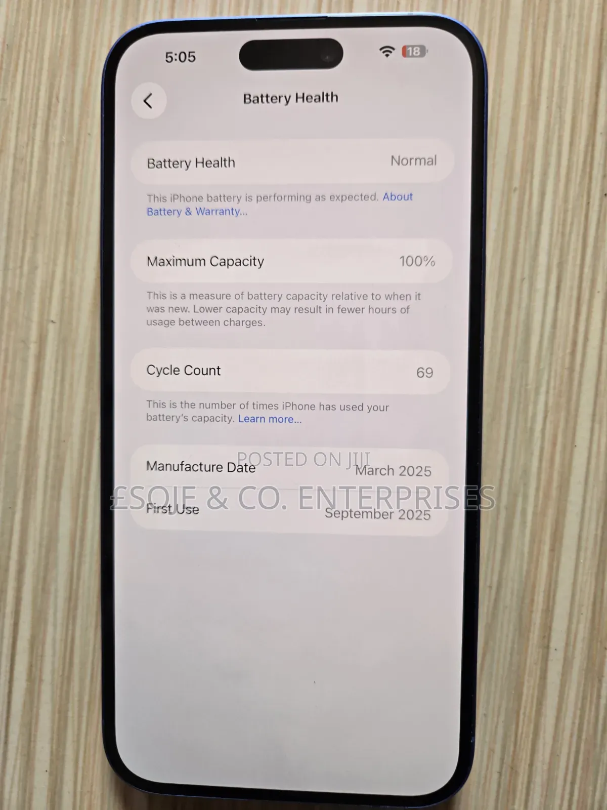 Apple iPhone 16 Plus 128 GB Blue