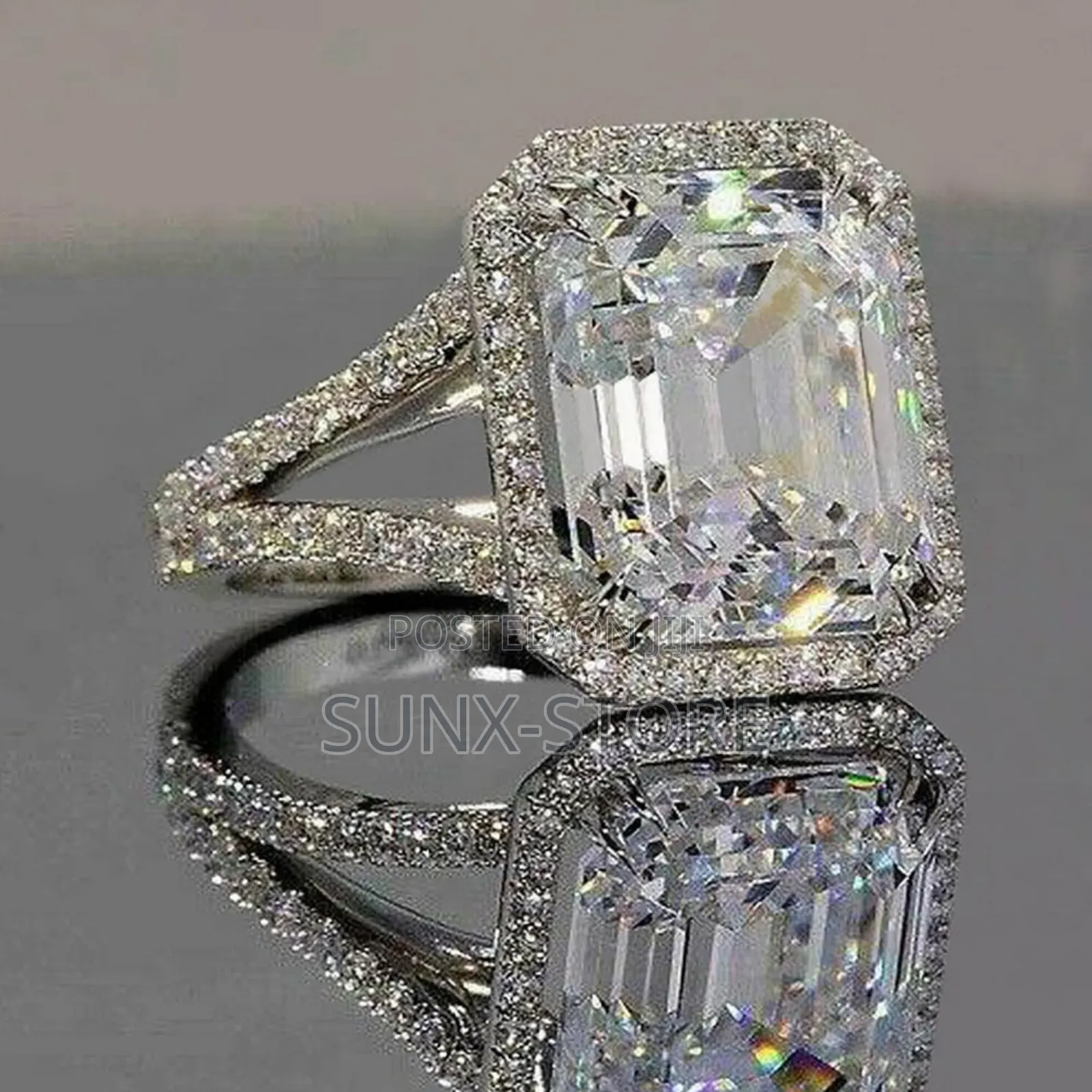 Sterling Silver Engagement Rings