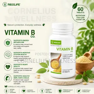 Vitamin B Complex – Energy, Nerve Metabolism Support Supplement