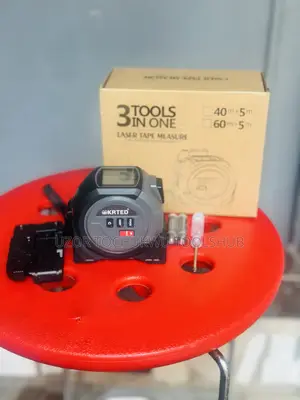 3 in 1 Digital Laser Tape Measure 40m/60m + 5m Tape