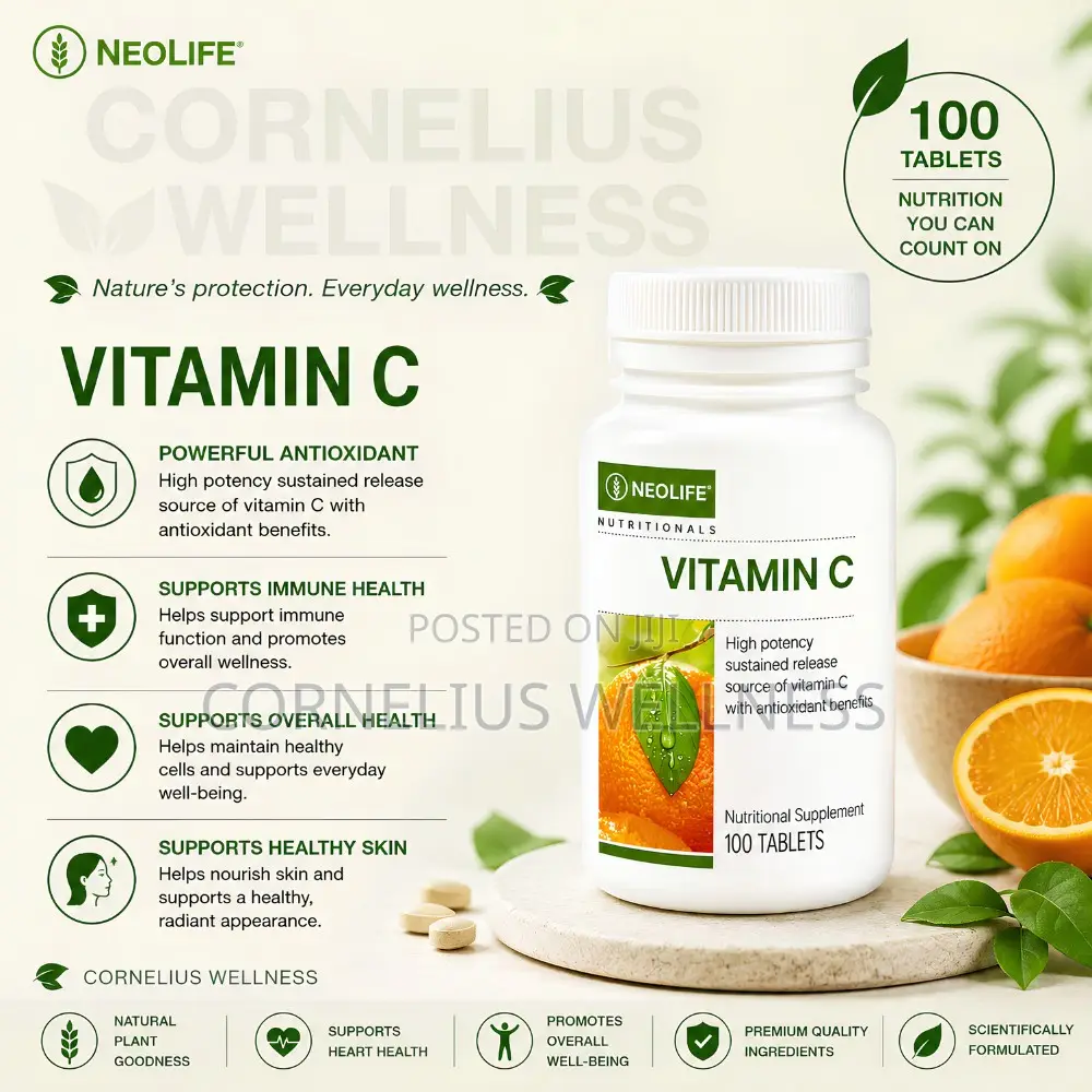 Vitamin C Sustained Release – Long-Lasting Immune Support Supplement