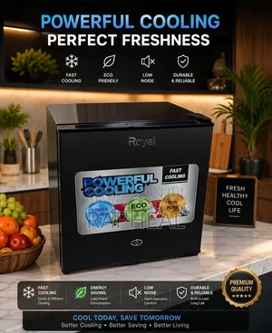 Royal 50l Mini Fridge | Table Refrigerator Brand New Royal Mini