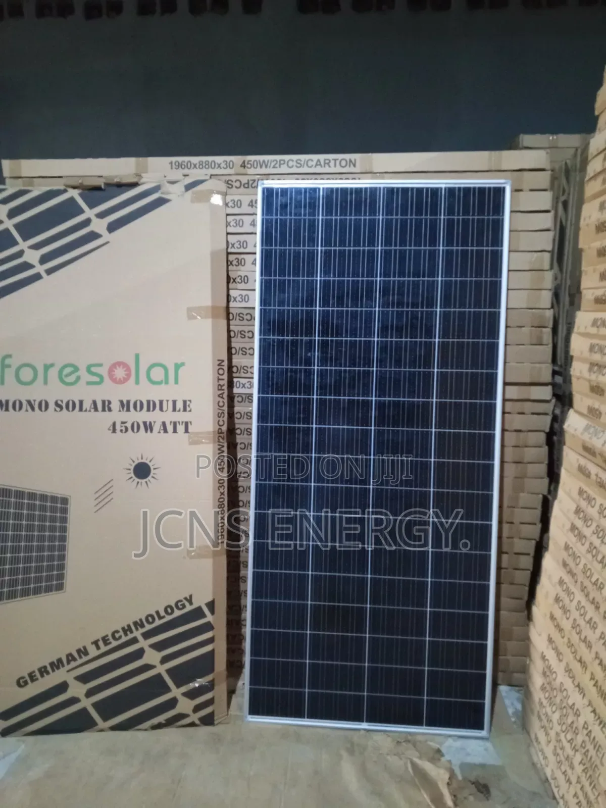 450w Non Bifacial Panel