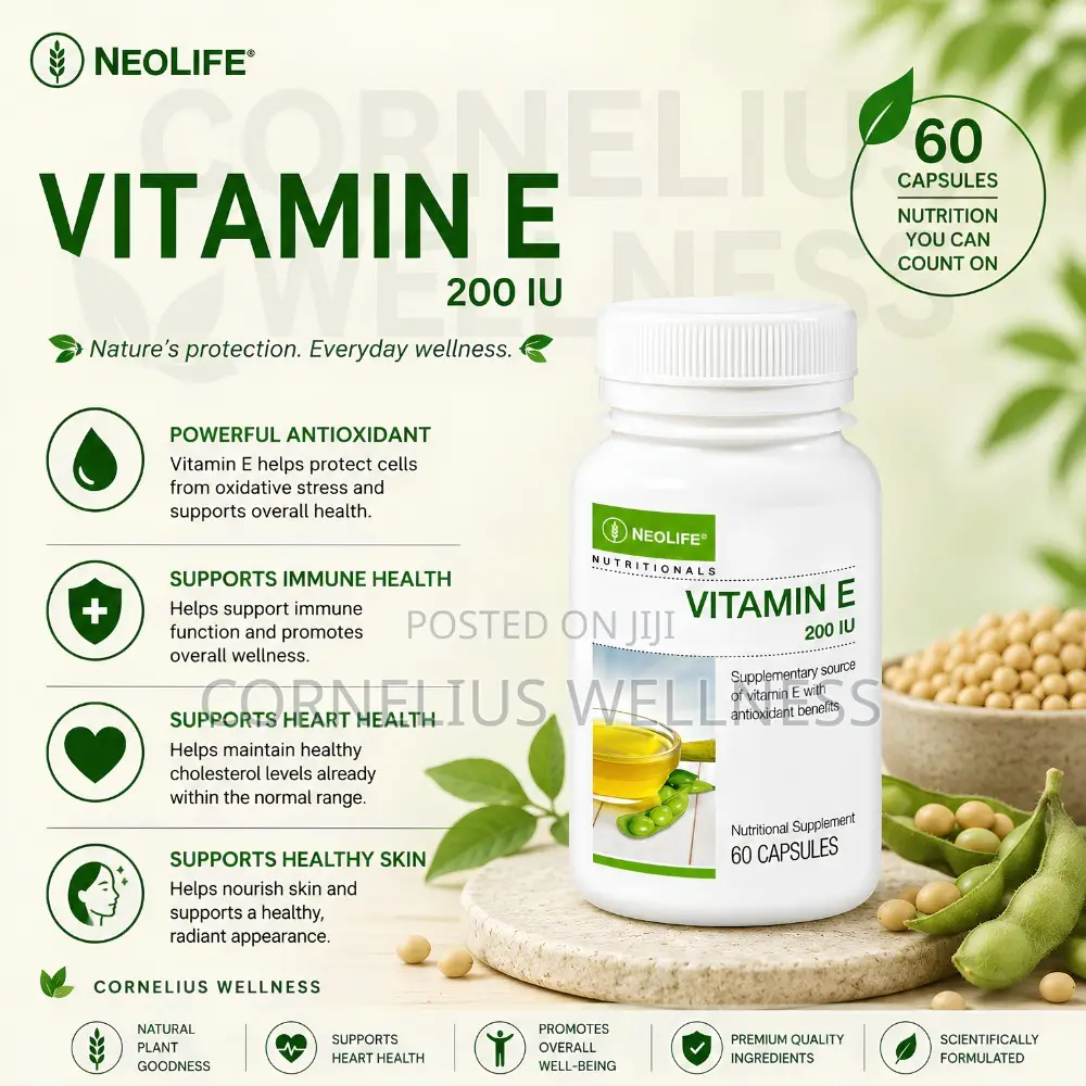 Vitamin E – Antioxidant Skin Wellness Support Supplement