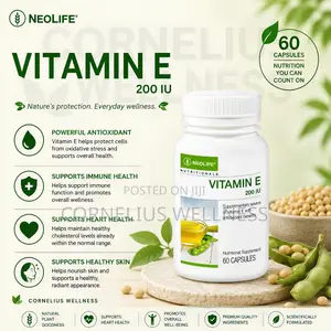 Vitamin E – Antioxidant Skin Wellness Support Supplement