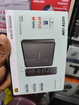 Green Lion Android Tv Box With Remote Control