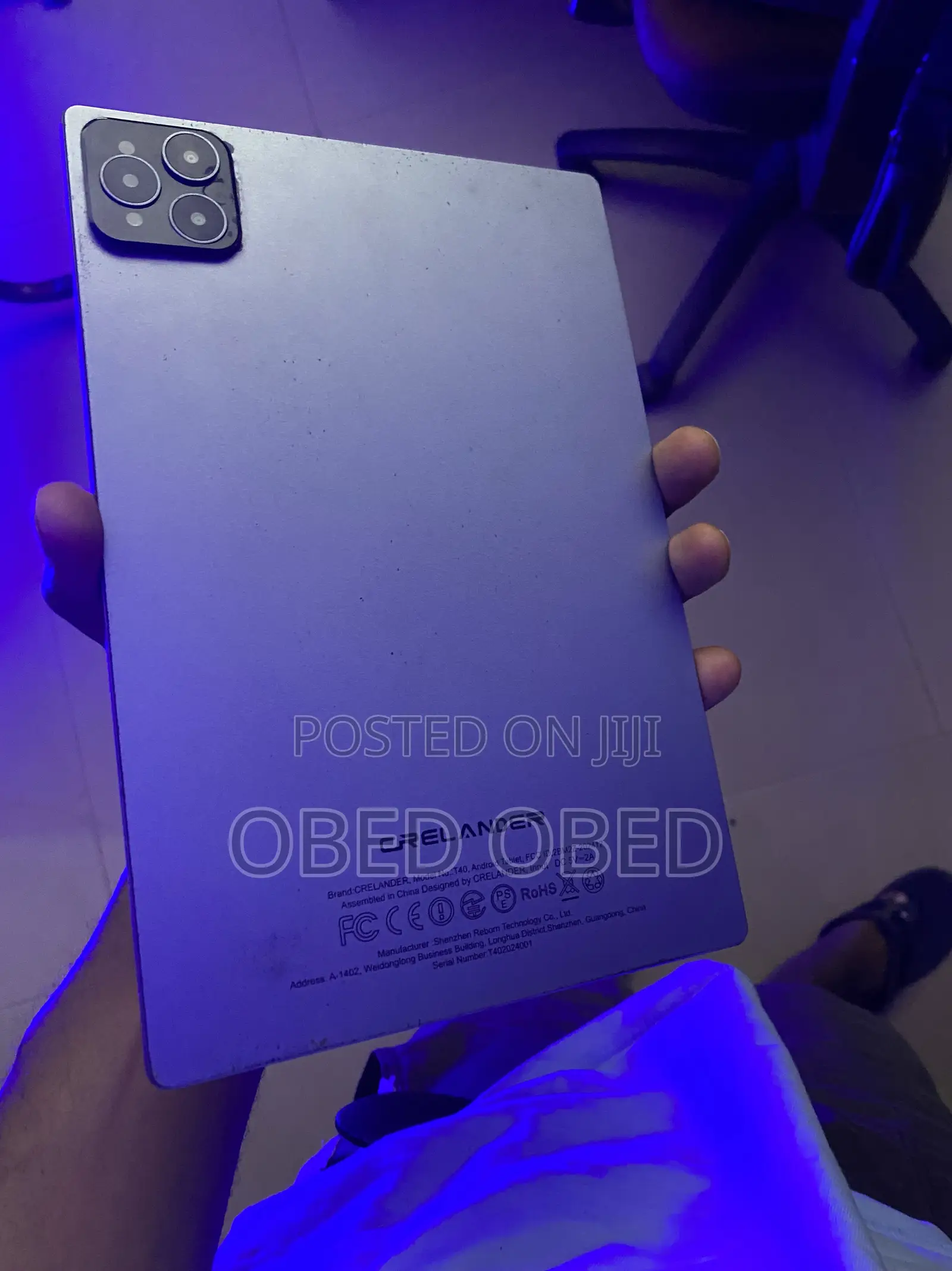Tablet 512 GB Gray