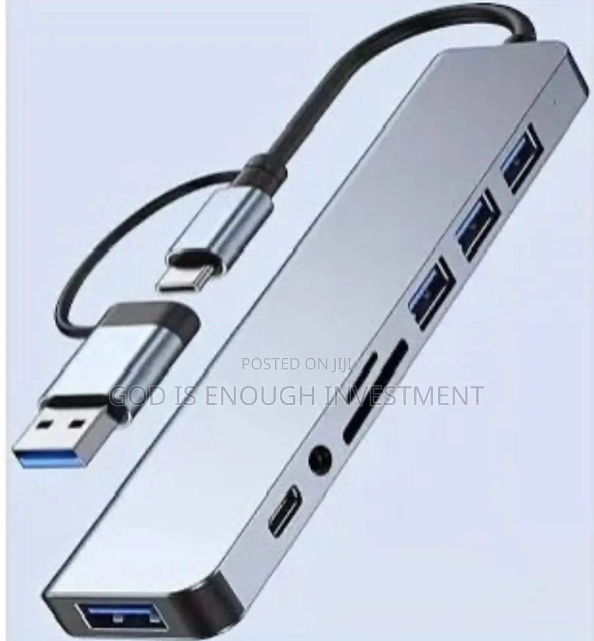 Usb and Type-C Adapter 8in1