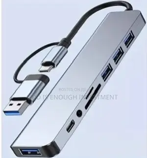 Usb and Type-C Adapter 8in1