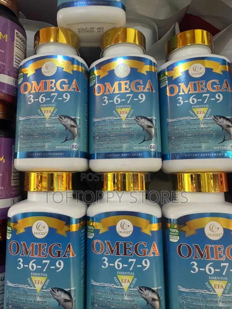 Omega 3 6 7 9 Essential Dietary Supplement