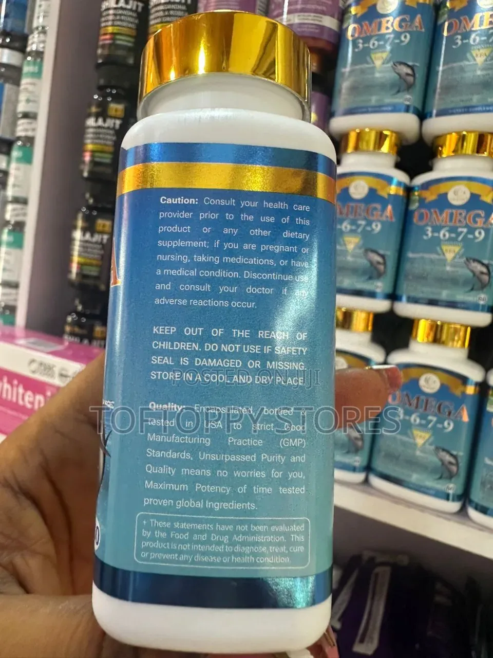 Omega 3 6 7 9 Essential Dietary Supplement