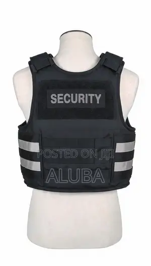 Black Security Jacket / Vest